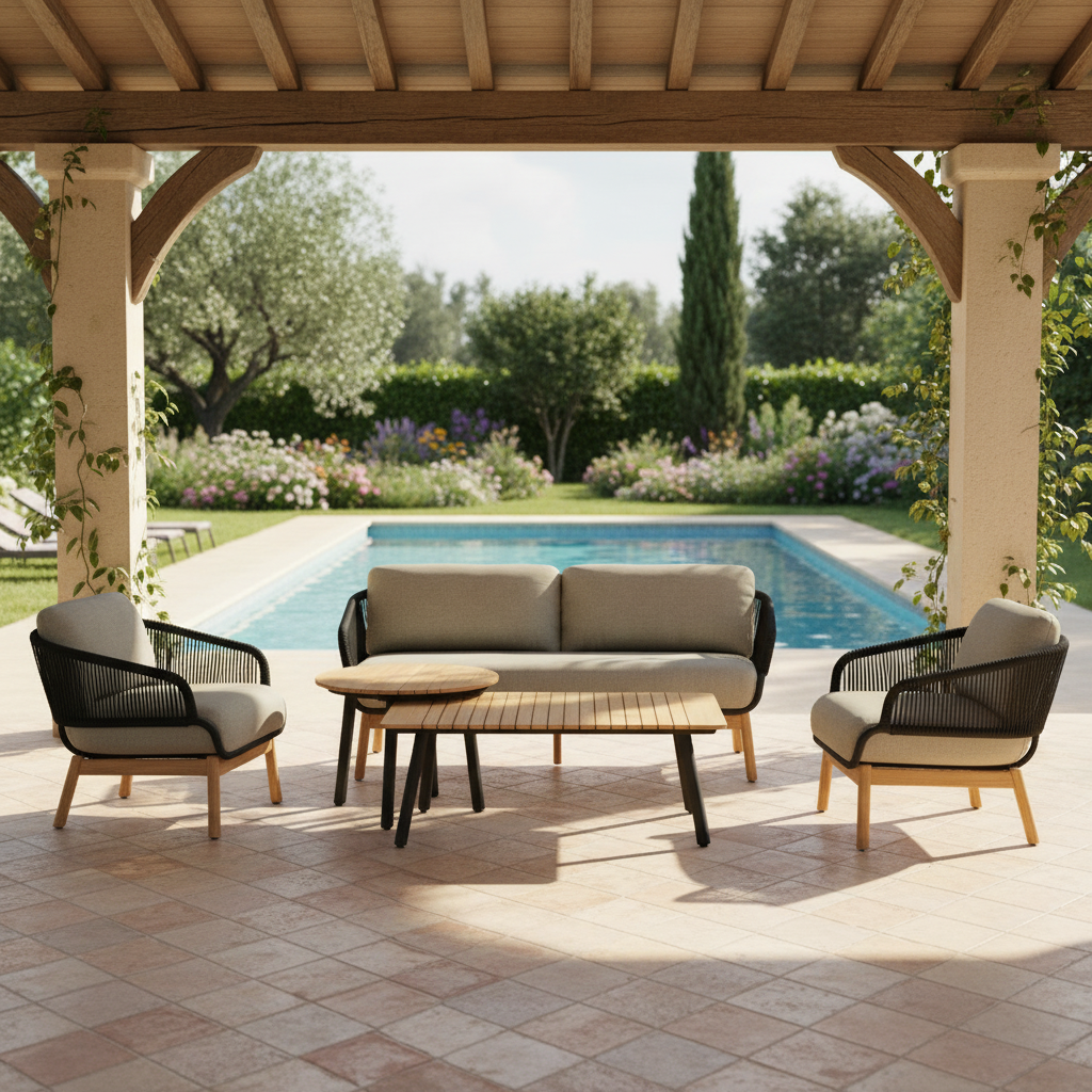 Ensemble de salon Akka 4 pièces