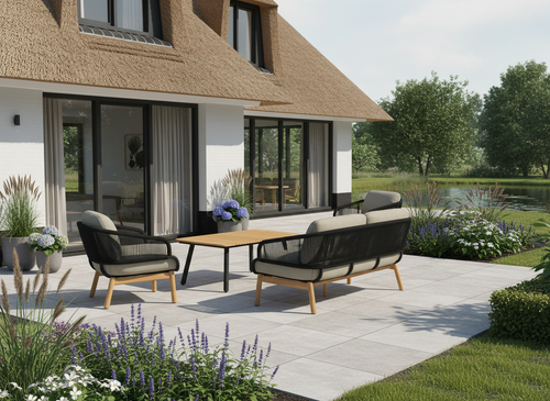 Akka 4 delige lounge set