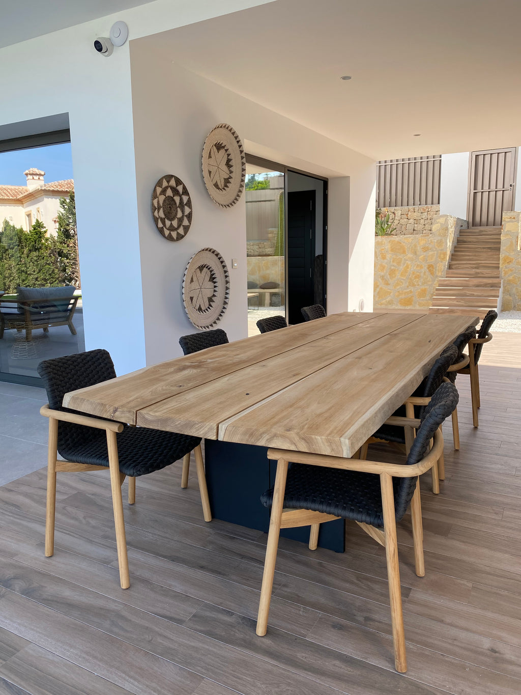 Plank | Picasso 9-delige tuinset