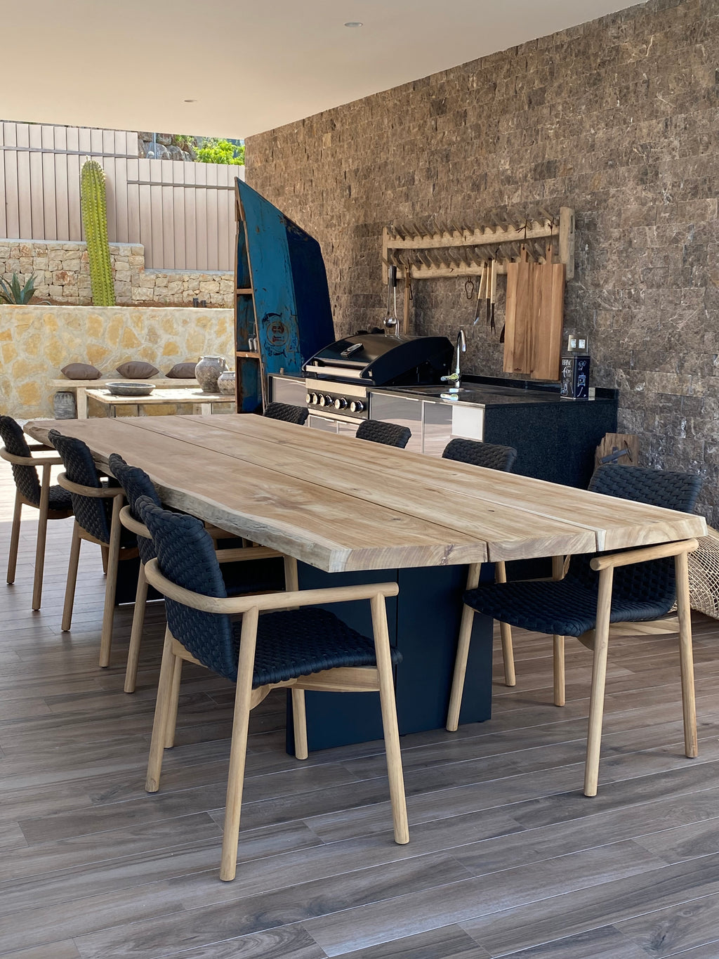 Plank | Picasso 9-delige tuinset