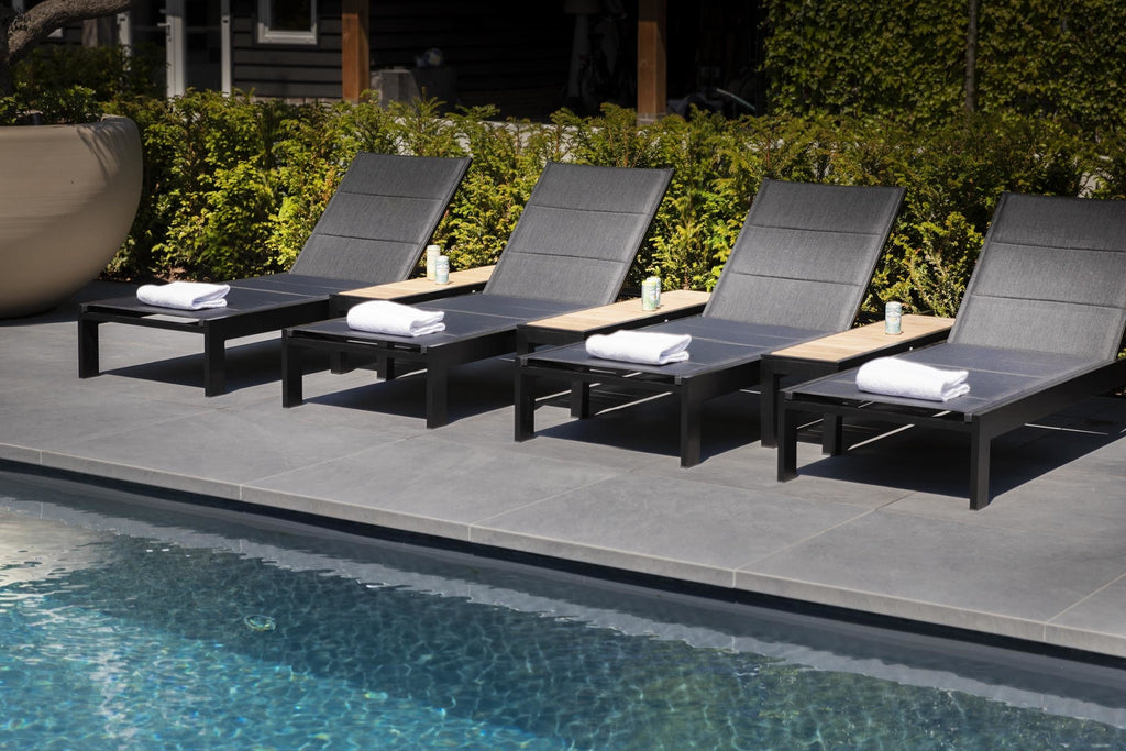 Casa ligbedden zwart