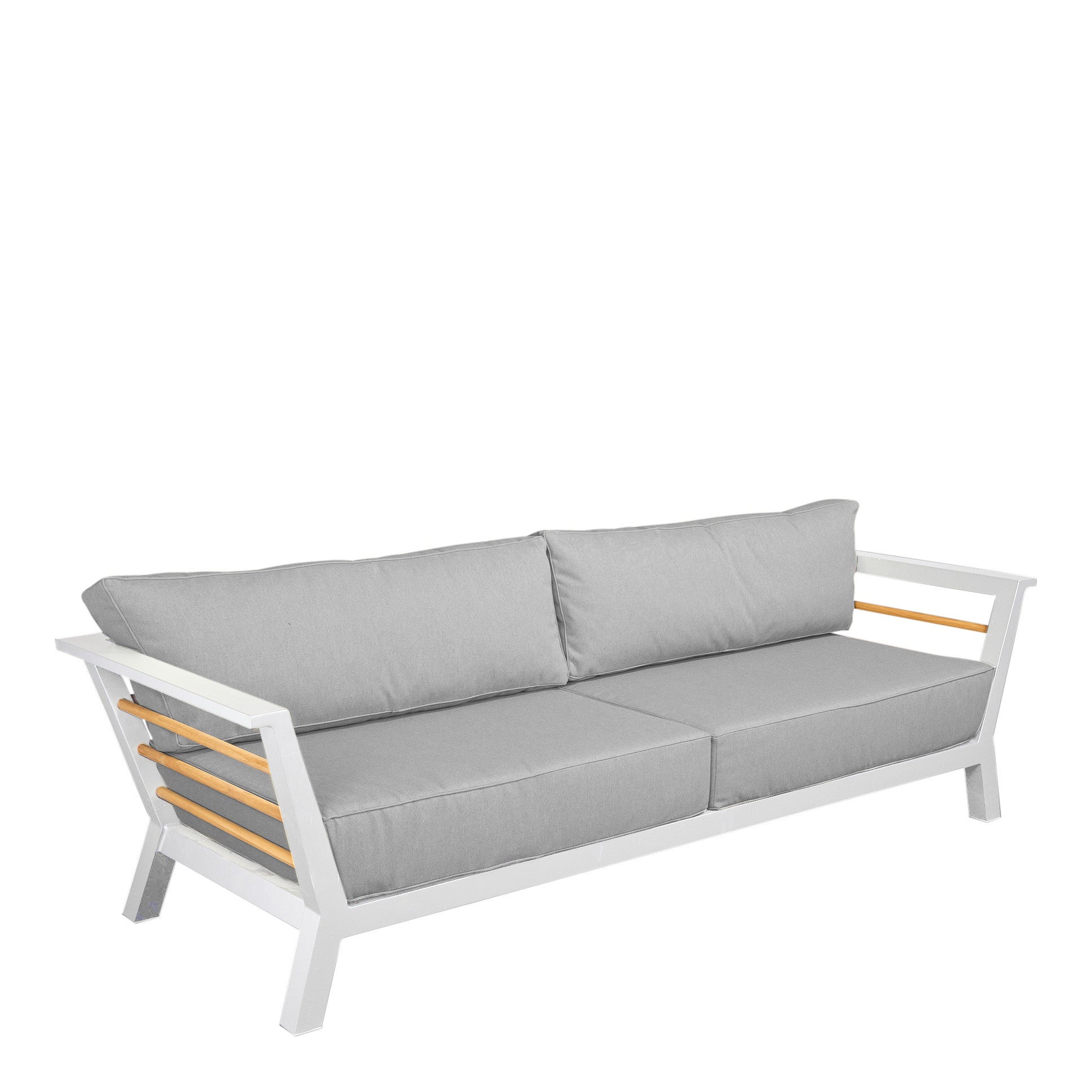 Compania_sofa_alu_White_Silver