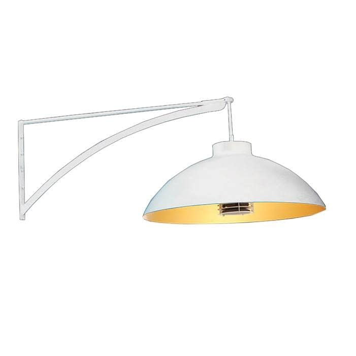 heatsail wit hanglamp