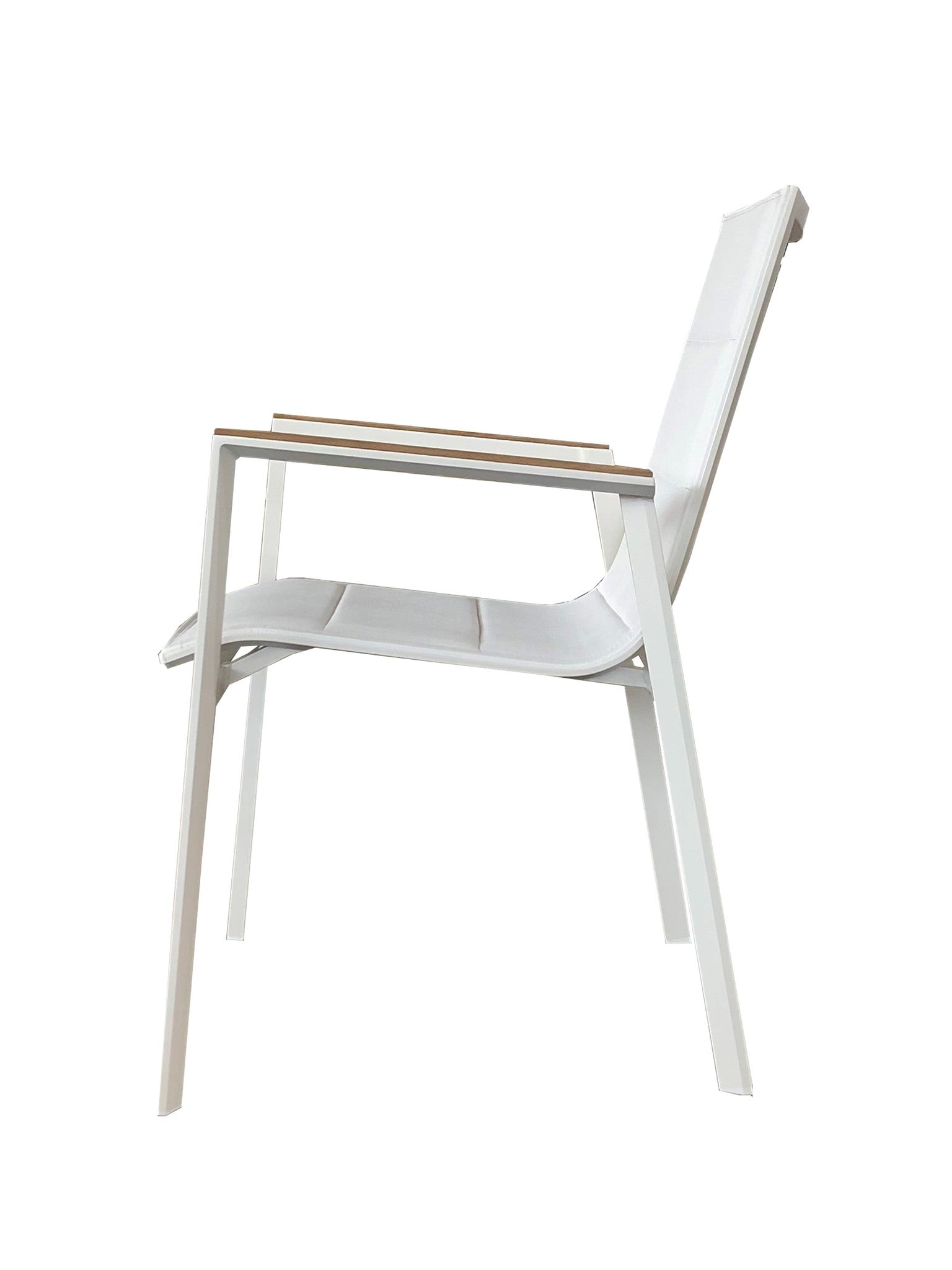 Luca white zijzaanzicht