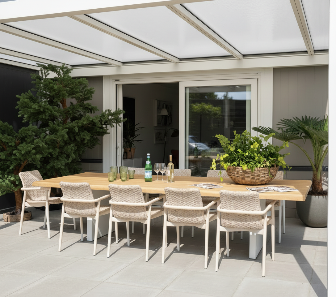 Plank | Picasso 9-delige tuinset