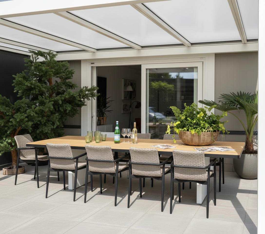 Plank | Picasso 9-delige tuinset