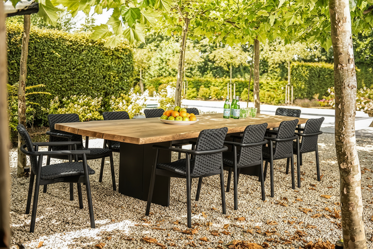 Plank | Picasso 9-delige tuinset