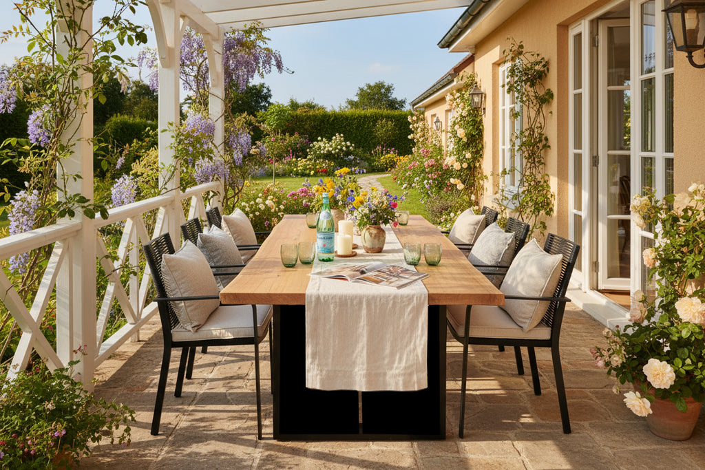 Plank tuintafel