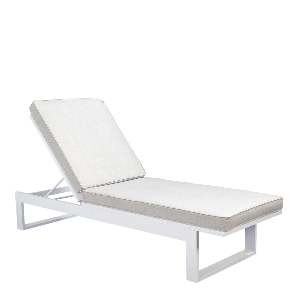 Scallopino lounger m.g-marb_029_wit