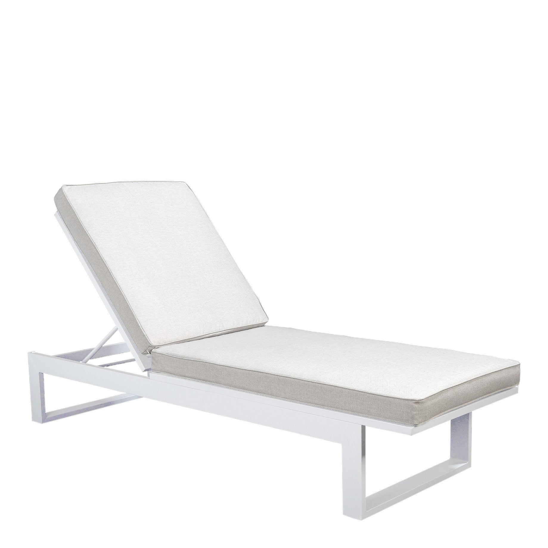 Scallopino lounger m.g-marb_029_wit